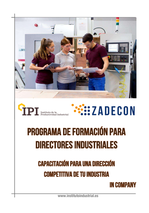 PROGRAMA DE FORMACIÓN PARA DIRECTORES INDUSTRIALES