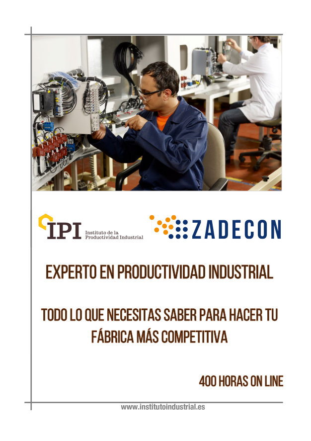 CURSO EXPERTO EN PRODUCTIVIDAD INDUSTRIAL